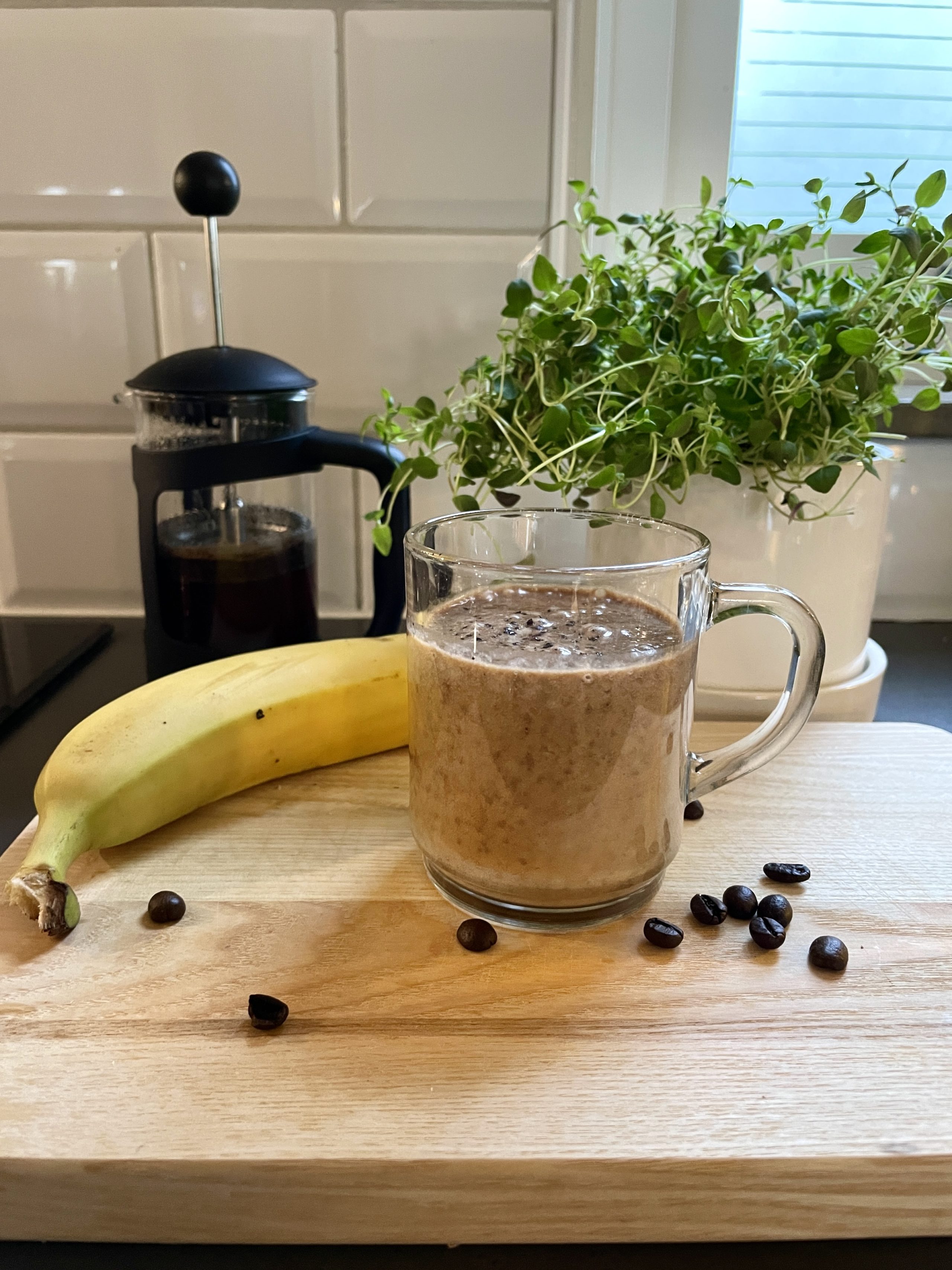 Smoothie – perfekt mellanmål för kaffeälskare!