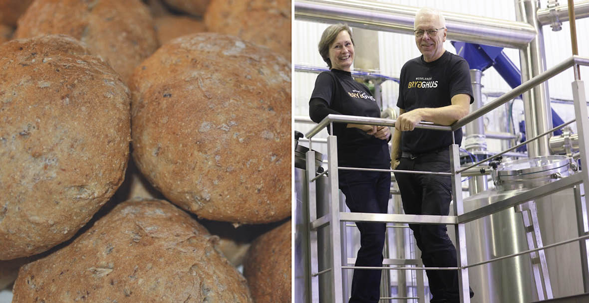 Saftiga och goda frallor bakade med öl och drav från Wermlands Brygghus